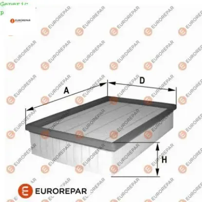 Erp hava fıltresı 207 / 308 / 3008 / mını cooper / c4 1.6ı 16v Eurorepar 1444.QR resmi