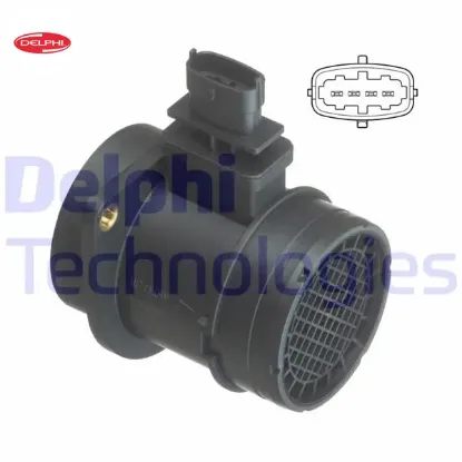 Hava kütle ölçer debimetre doblo 1.3jtd-bravo 1.9d mtj-stılo 1.9 mtj-ford ka 1.3 tdcı Delphı 51782034/ 55206757/ 1542478 resmi