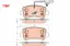 Arka balata master ııı 10>movano 10> 2.3 dci cdti tek teker 440601186r-440604591r Trw 440603321R/ 440601147R/ 440600264R resmi