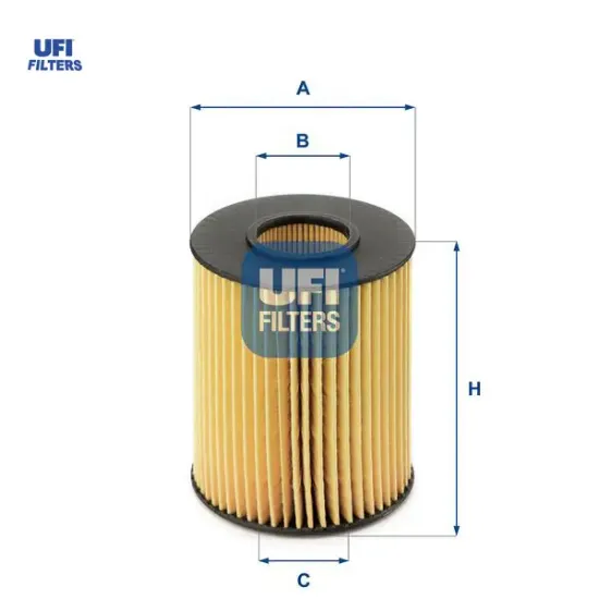 Yağ filtresi kağıt tip toyota avensıs 2.0l 1adftv adt250 06-08 2.2l 2ad-ftv adt270 09-> 2.0l 1ad-f t Ufı 041520R010/ 0415226010/ 0415238010 resmi