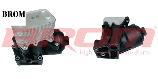 Yağ filtre kütüğü soğutuculu komple polo 10> ıbıza 09>15 fabıa 11>15 roomster 11>15 1.2tdı cfwa Brom 03P115389/ 03P115389A/ 03P115389B resmi