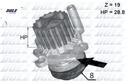 Devirdaim crafter-t6-a3-jetta-caddy-polo-passat 1.2-1.6-2.0 tdı cayb/c/d-caab/c-ckub-cffb-cfwa-caga Dolz 03L121011/ 03L121011J/ 03L121011P resmi