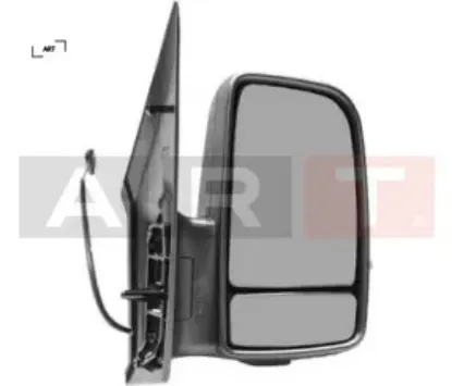 Dış dikiz aynası elektrikli ısıtmalı sinyalli sağ uzun kablo crafter sprinter 2009- 2E1857502F resmi