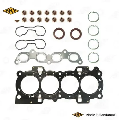 Üst takım conta focussilindir kapak contalı 1.6 16v zetec s-duratec efı 98>04 100hp benzinli motorl Skt YS4G 6008 ÜST resmi