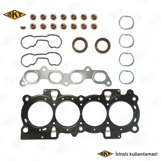 Üst takım conta focussilindir kapak contalı 1.6 16v zetec s-duratec efı 98>04 100hp benzinli motorl Skt YS4G 6008 ÜST resmi