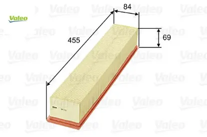 Hava fıltresı mercedes m111 w203 cl203 s203 Valeo A1110940204 resmi