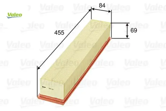 Hava fıltresı mercedes m111 w203 cl203 s203 Valeo A1110940204 resmi