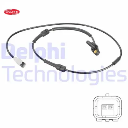 Abs hız sensörü cıtroen berlingo-partner origin-ranch 06-1996-12-2015 Delphı 4545C8 resmi
