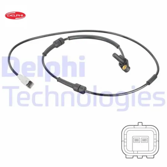 Abs hız sensörü cıtroen berlingo-partner origin-ranch 06-1996-12-2015 Delphı 4545C8 resmi