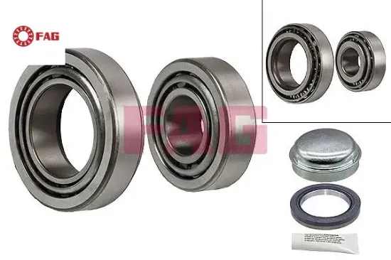 Teker rulmanı on mercedes w203 w204 c207 c209 r171 r172 Fag A2033300051 resmi