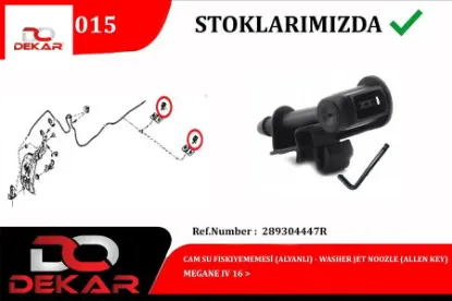 Cam su fiskiye memesi alyanlı megane ıv 16> Dekar 289304447R resmi
