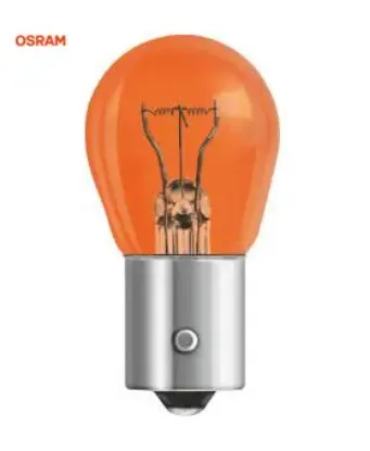 Ampul 24v 93 21w yakın tırnak sarı tek duy sarsıntıya dayanıklı truckstar pro Osram resmi