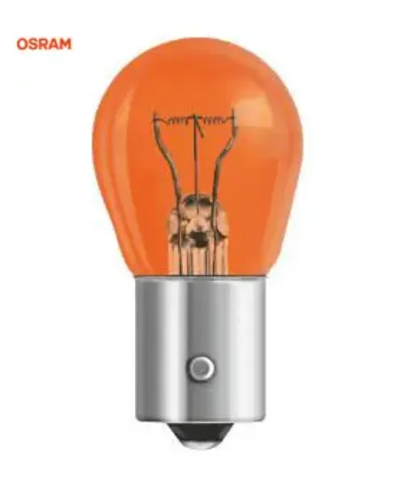 Ampul 24v 93 21w yakın tırnak sarı tek duy sarsıntıya dayanıklı truckstar pro Osram resmi