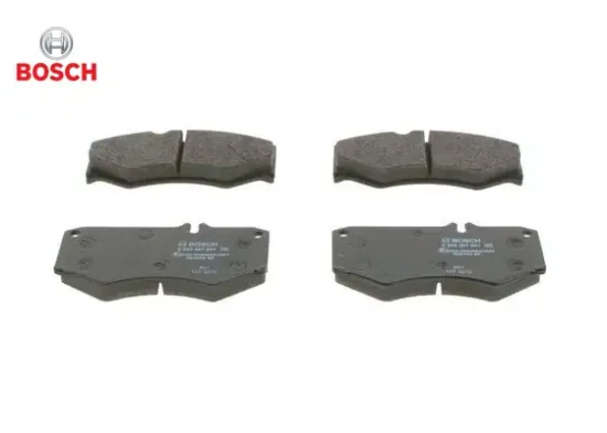 Fren balatası on mercedes g-class w460 w461 w463 Bosch A0084204020 resmi
