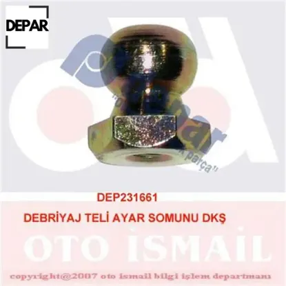 Debriyaj teli ayar somunu dkş resmi