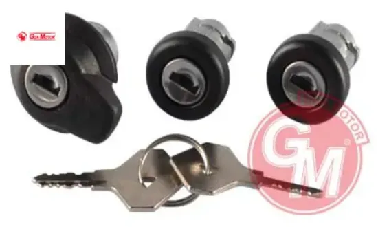 Kapı kilit fişek takımı 3 set renault r9-11 Gua 7700795759 resmi
