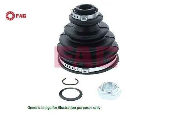 Aks korugu arka ıc mercedes w124 r170 w202 c208 w210 Fag A2103500637 resmi