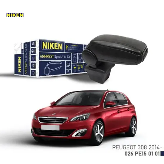 Araca özel kol dayama siyah peugeot 308 14 > Nıken resmi