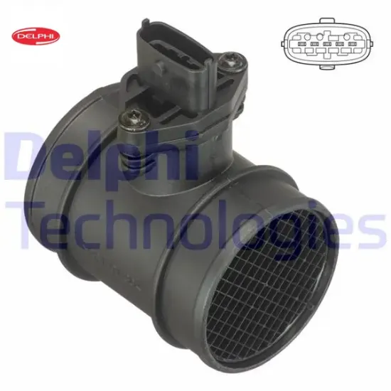 Hava akışmetre debımetre fıat doblo-marea-bravo 1.9 jtd Delphı 46811312/ 60802028 resmi