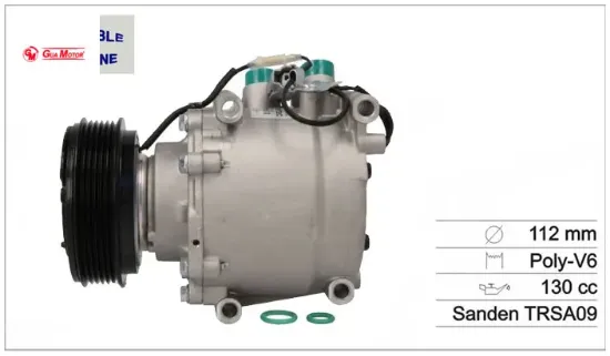 Klima kompresörü sıfır ürün honda cıvıc vıı accord vı Gua 38810PLC006/ 38800P2RA010M2 resmi