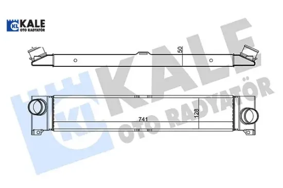 İntercooler ducato 2.3 jtd 06 > Kale radyatör 1340763080 resmi