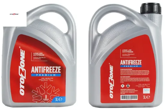 Antifriz 3 lt -56 c kırmızı long life koli 6 ad organık resmi