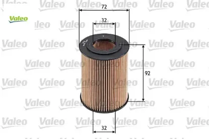 Yağ filtresi astra h-astra j-mokka-zafıra-corsa d-merıva-cruze 1.7 cdtı 16v z17dtj-a17dtj-dtr-dtc- d Valeo 5650375/ 98018448 resmi