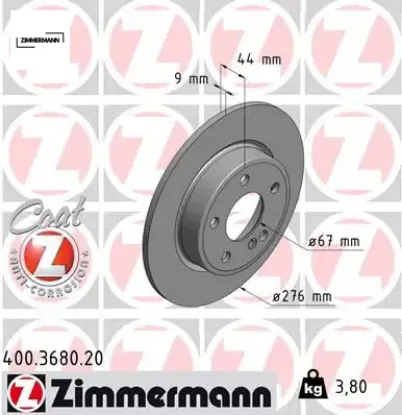 Fren dıskı arka mercedes w176 w246 c117 A2464230012 resmi