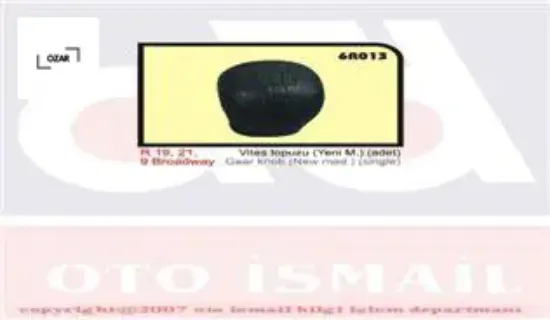 Vites topuzu r19-r21 7700788661 resmi