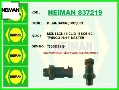 Klıma basınç müşürü mgn ı-lgn ı-ıı-clıo ı-ıı-scenıc ı-twıngo 96>07 -master 7700837219 resmi