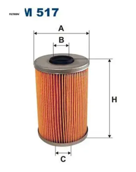 Yag fıltresı bmw m30 s38 b35 m5 e12 e24 e28 e32 e34 Fıltron 11429063138 resmi