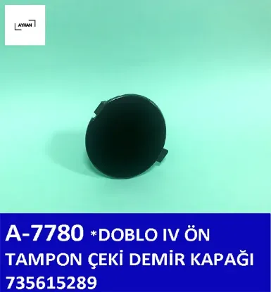 Ön tampon çeki demir kapağı doblo ıv 735615289 resmi