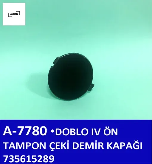 Ön tampon çeki demir kapağı doblo ıv 735615289 resmi