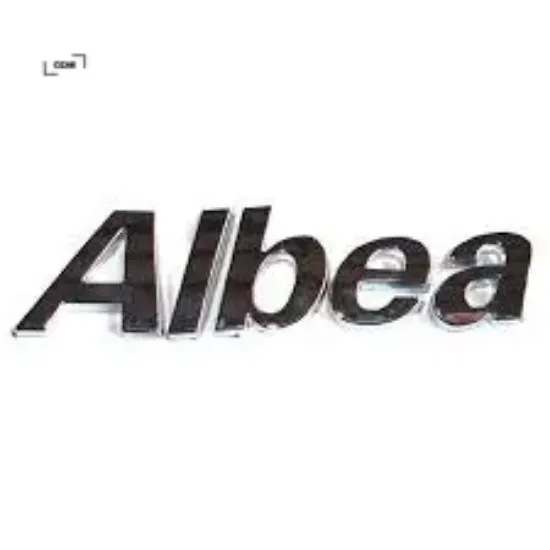 Bagaj yazı fıat albea ayrık tip-krome 46843576 resmi