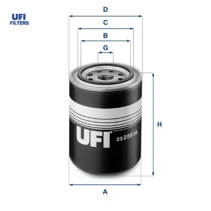 Yağ filtresi nıssan pıck up 2.5l td25 d22 98-01 / patrol 2.8l rd28t y60 88-97 / terrano 2.7l td27t r Ufı 1520843G00/ 15208W1120/ 1520865001 resmi