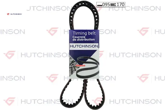 Triger kayışı 095×170 megane ı 96> clıo 91>98 kangoo 97> 1.2 1.4 1.6 Hutchınson 7700736969 resmi