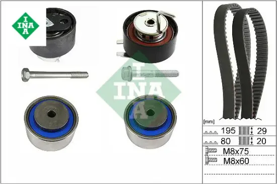 Trıger setı land rover 276dt 306dt dıscovery ııı-ıv l319 range rover l320 l405 l494 . jaguar s-type Ina LR016656/ LR016655/ C2C24828/ JD61536 resmi