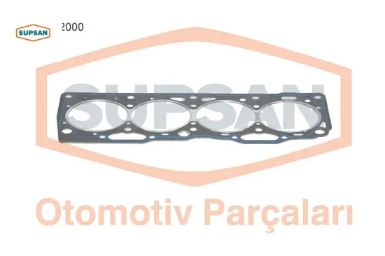 Silindir kapak contası fıat tempra-tipo s-sx-slx 1.6 Supsan 46414567/ 7667675 resmi