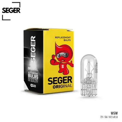 Ampul w5w 24v 5w w2.1x9.5d t10 b. dipsiz standart yenileme Seger resmi