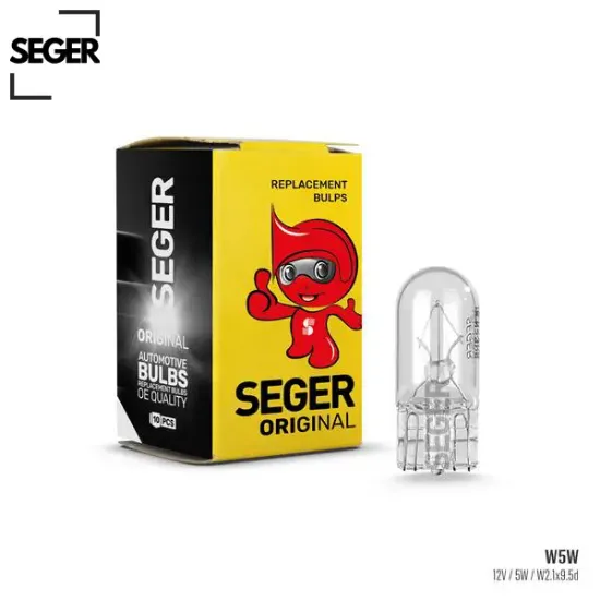 Ampul w5w 24v 5w w2.1x9.5d t10 b. dipsiz standart yenileme Seger resmi