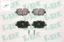 Fren balatası arka bmw e81 e87 e90 e92 . mını r60 r61 Lpr 34216788183 resmi