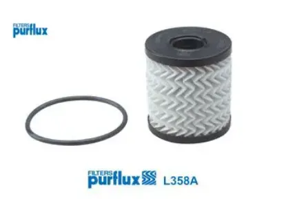 Yağ filtresi astra l-grandland-p206-p207-p307-p308-p508-p3008-partner-c2-c3-c4-c5 1.4-1.6 vtı-thp bo Purflux 1109.CL/ 6C1Q6744AA/ LR028438 resmi