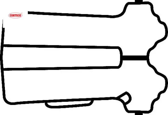 026686p külbütör üst kapak contası corsa c-corsa d-agıla 1.0 a10xep-z10xe-xep Corteco 607499/ 24403772 resmi