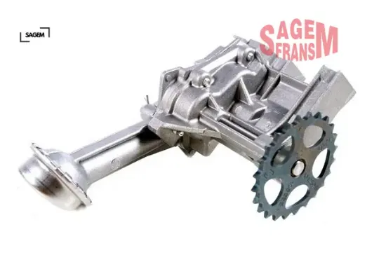 Yağ pompası karter değişmeyen tip r19-clıo ı-exp-mgn 1.4 e6j-e7j-e7f 90-97 büyük kafa 24 diş Sagem 7701643206 resmi
