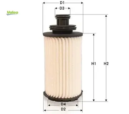 Yağ filtresi antara-ınsignıa a-b-zafıra c 2.0 dth b20dth-d20dth-dtr Valeo 95528277/ 55595505/ 650212 resmi
