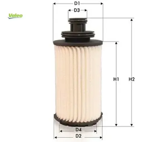 Yağ filtresi antara-ınsignıa a-b-zafıra c 2.0 dth b20dth-d20dth-dtr Valeo 95528277/ 55595505/ 650212 resmi