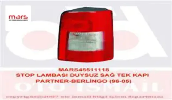 Stop lambası duysuz sağ tek kapı partner-berlıngo 96-05 Mars 6351.J1 resmi