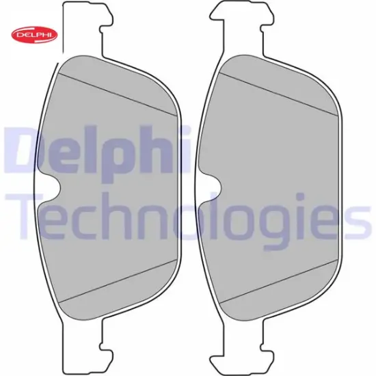 Ön balata volvo xc60 d3 2008-2017 d4 12-17 d5 08-15 t5 2010-1207 t6 2008-2017 156 Delphı 31277334/ 30793943/ 31277271 resmi
