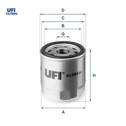 Yag fıltresı transıt v348-v347-v363-v362 06>14 2.2-2.4 tdcı boxer jumper ııı boxer jumper ducato 2.2 Ufı 9808867880/ 1812551/ BK2Q6714AA resmi