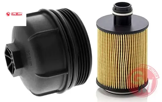 Yağ filtresi kapağı set fıat egea euro 6- doblo 1.6jtd Gua 55231346/ 55237728/ 71751128 resmi